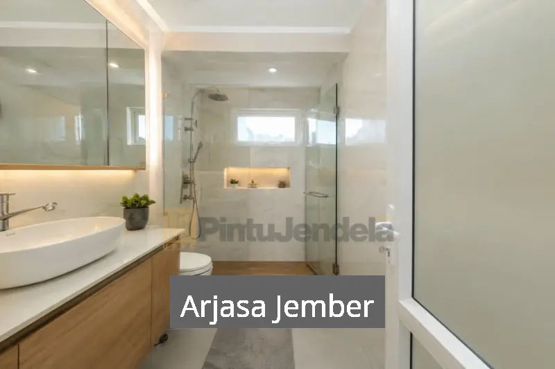 Pintu Sliding UPVC Arjasa Jember