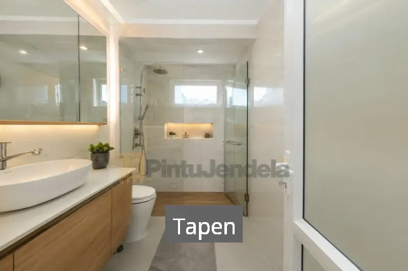 Pintu UPVC Tapen
