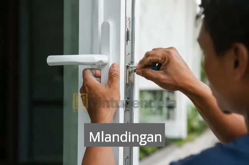 Pintu Sliding UPVC Mlandingan