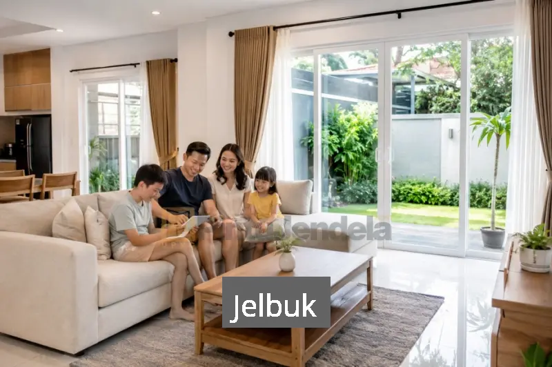Jendela UPVC Minimalis Jelbuk