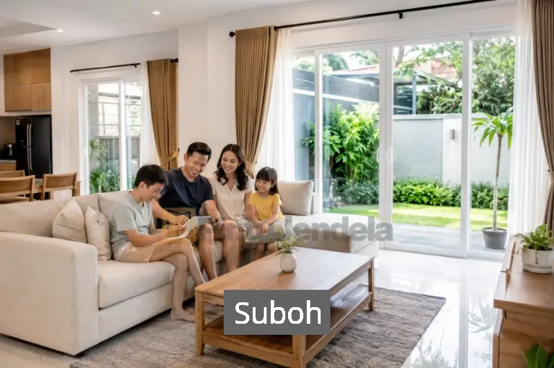 Pintu UPVC Suboh