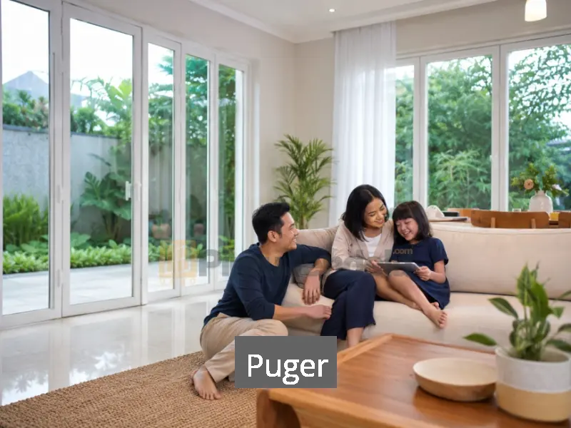 Partisi UPVC Puger