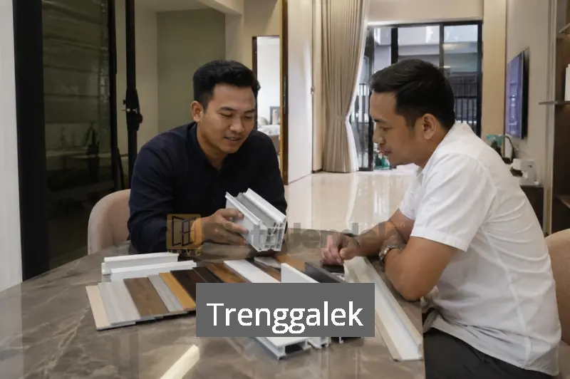 Jendela Jungkit UPVC Trenggalek