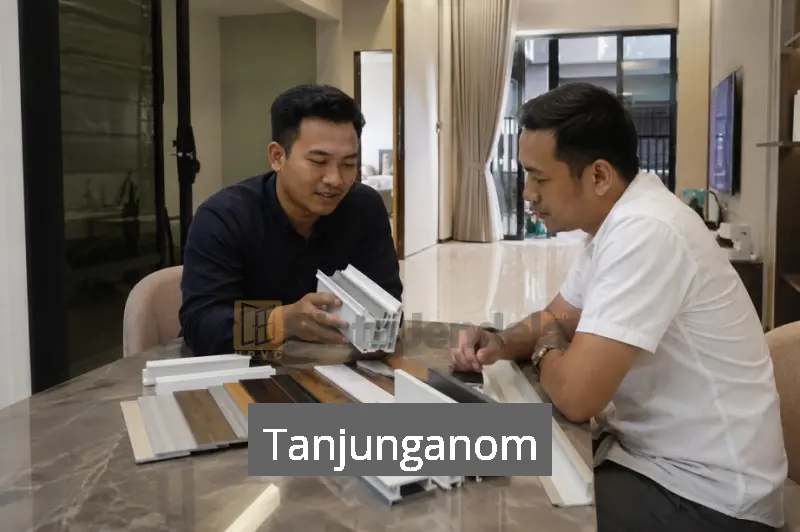 Pintu Kamar Mandi UPVC Tanjunganom