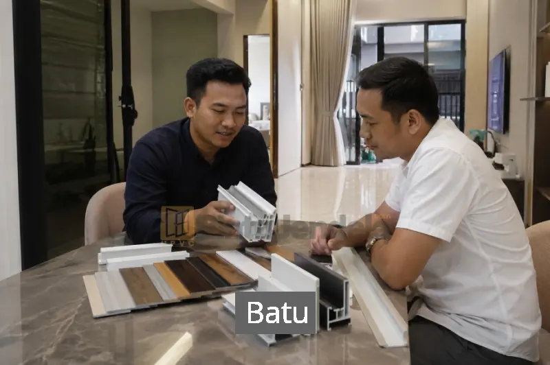 Pintu UPVC Batu