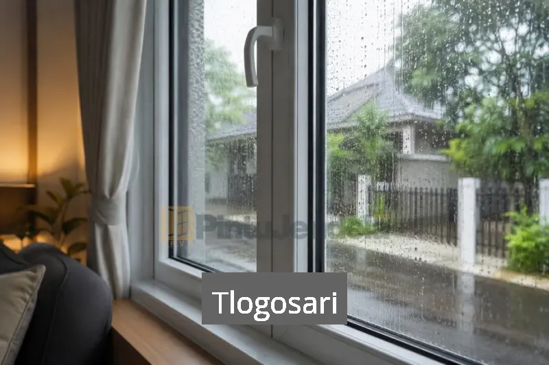 Jendela UPVC Minimalis Tlogosari