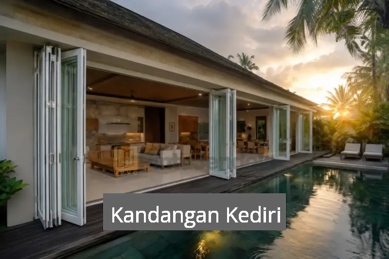Pintu Folding UPVC Kandangan Kediri