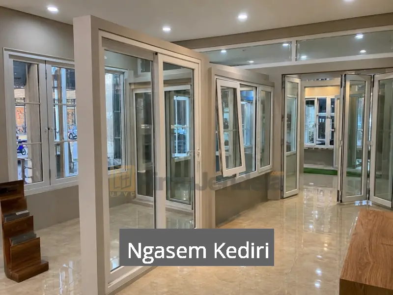 Pintu Sliding UPVC Ngasem Kediri