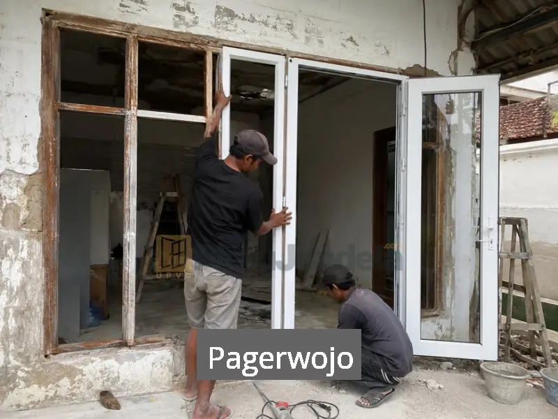 Jendela Jungkit UPVC Pagerwojo