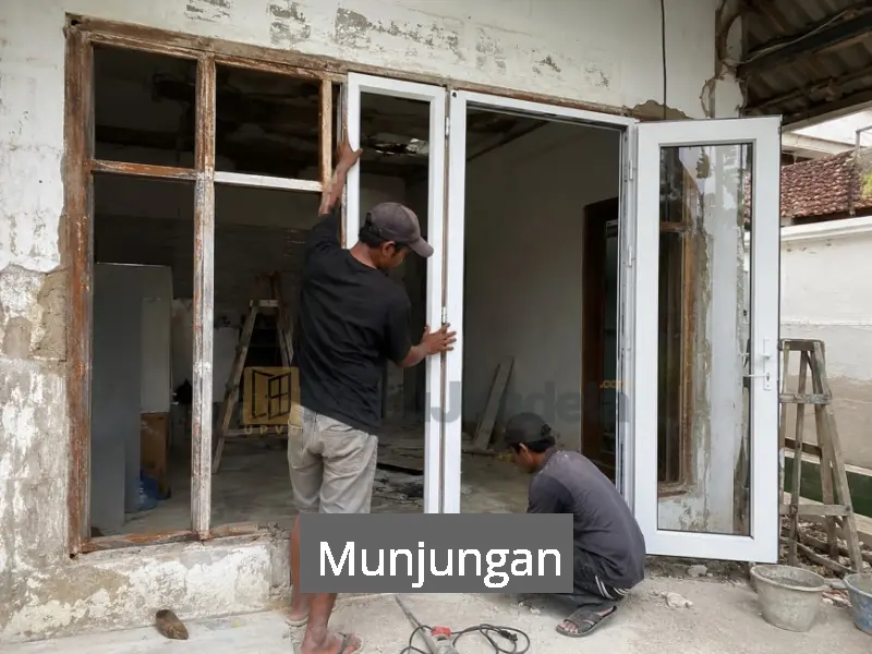 Jendela UPVC Munjungan
