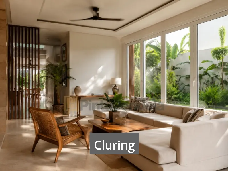 Jendela Sliding UPVC Cluring