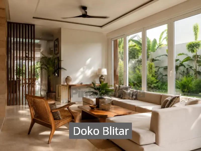 Pintu Folding UPVC Doko Blitar