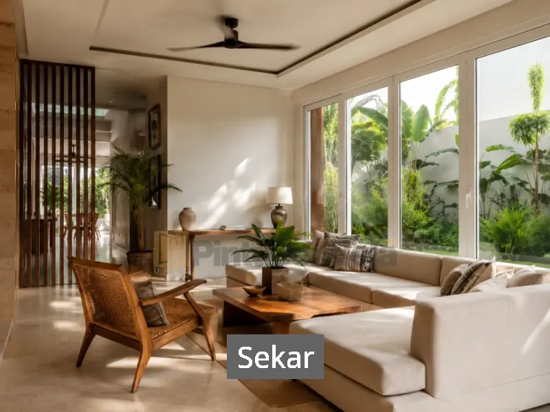 Pintu UPVC Sekar