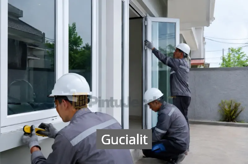Jendela UPVC Minimalis Gucialit