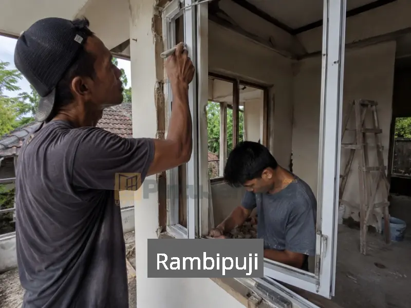 Jendela UPVC Minimalis Rambipuji