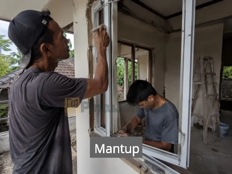 Pintu Folding UPVC Mantup