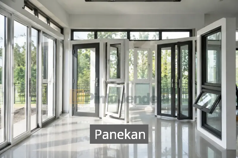 Jendela Casement UPVC Panekan