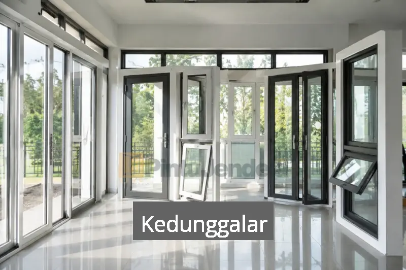 Pintu Sliding UPVC Kedunggalar