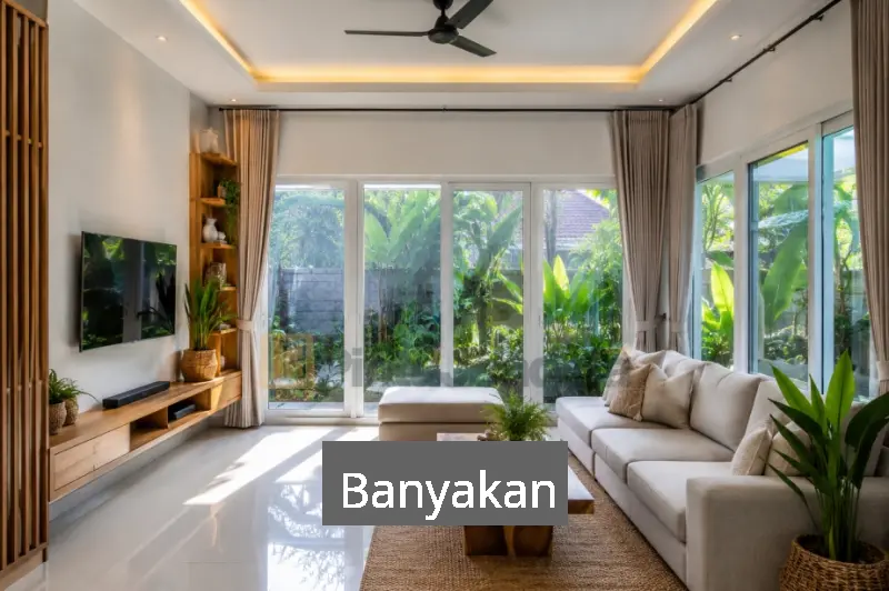 Jendela UPVC Banyakan