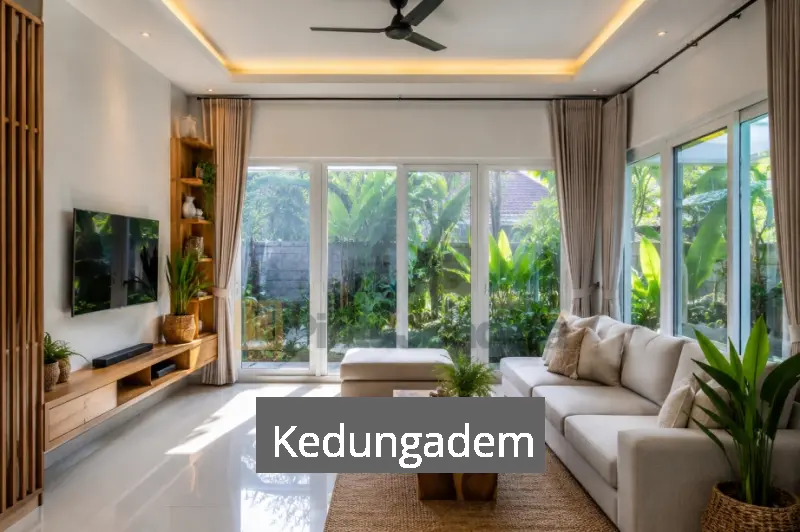 Jendela UPVC Minimalis Kedungadem