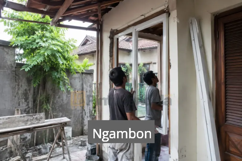 Pintu UPVC Ngambon