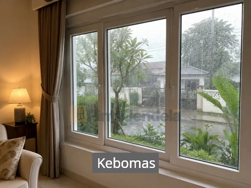 Pintu UPVC Kebomas