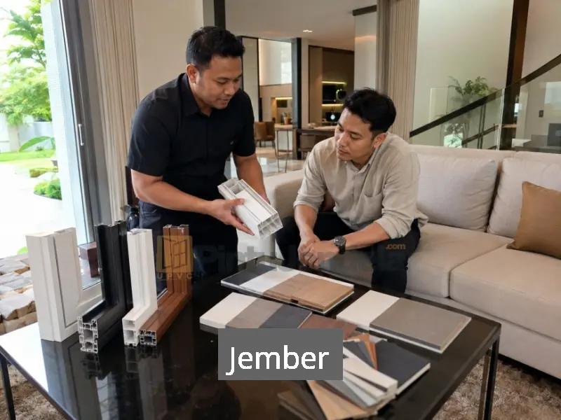 Jendela UPVC Jember