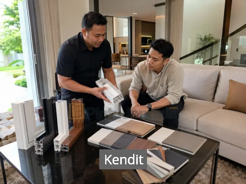 Partisi UPVC Kendit