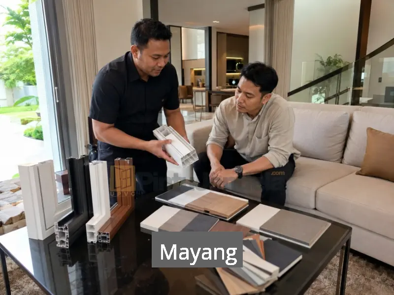 Pintu UPVC Mayang