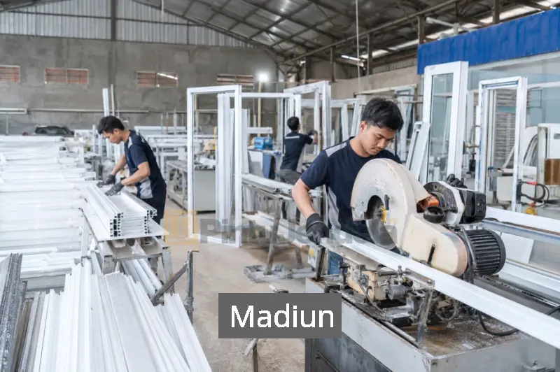 Jendela Casement UPVC Madiun