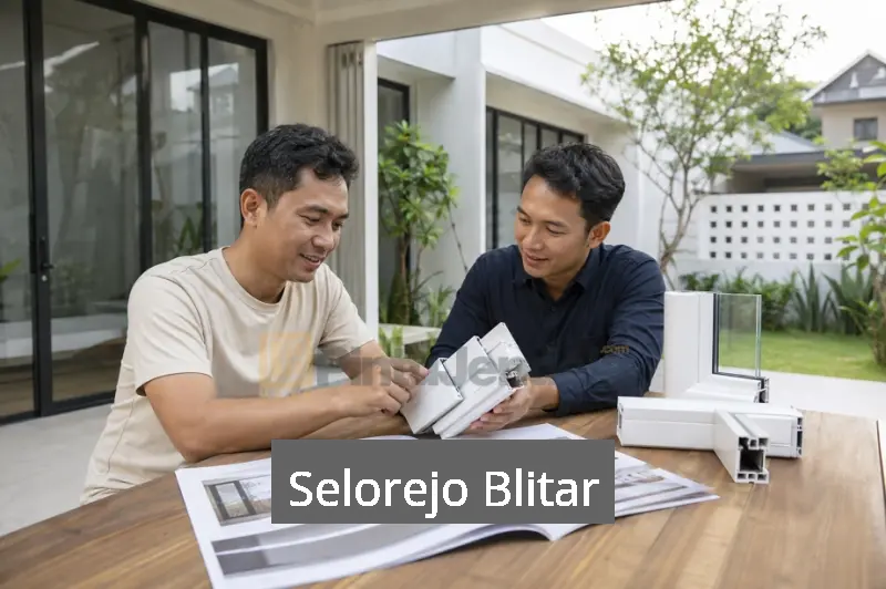 Pintu Folding UPVC Selorejo Blitar