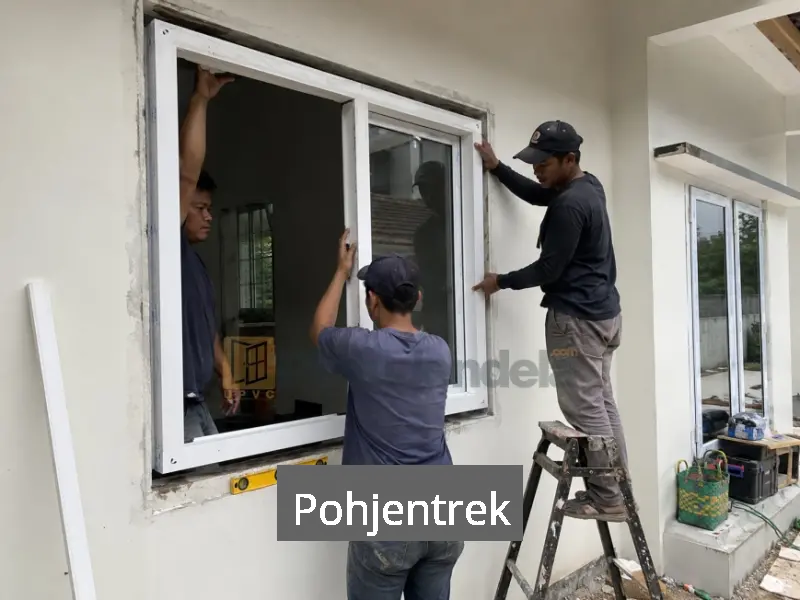 Pintu Folding UPVC Pohjentrek