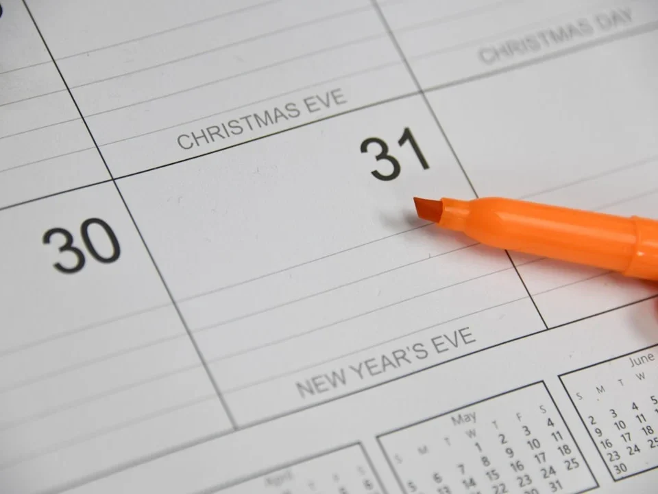 Calendar House Cleaning