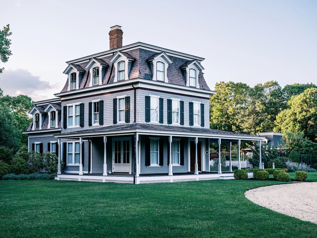 Classic Window Traditional House