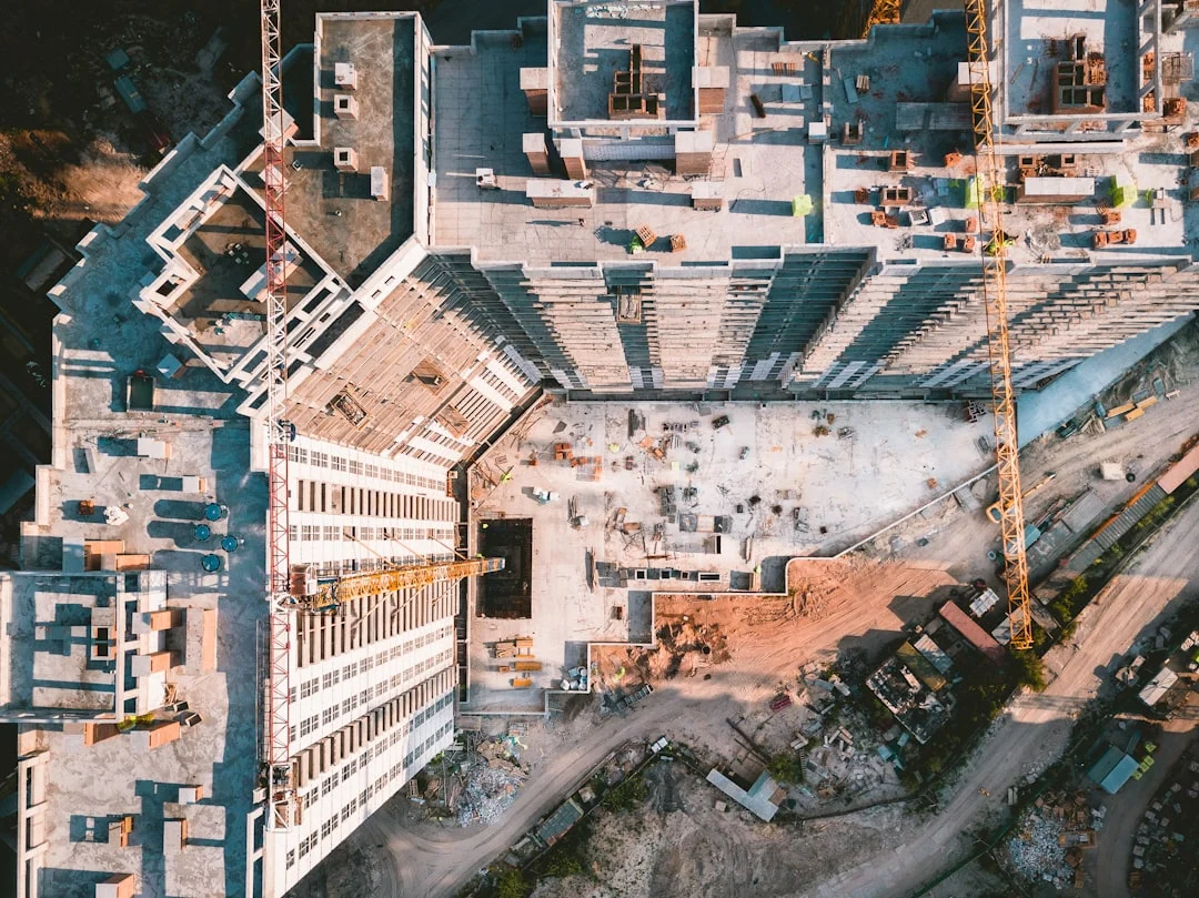 Construction Project Modern Building
