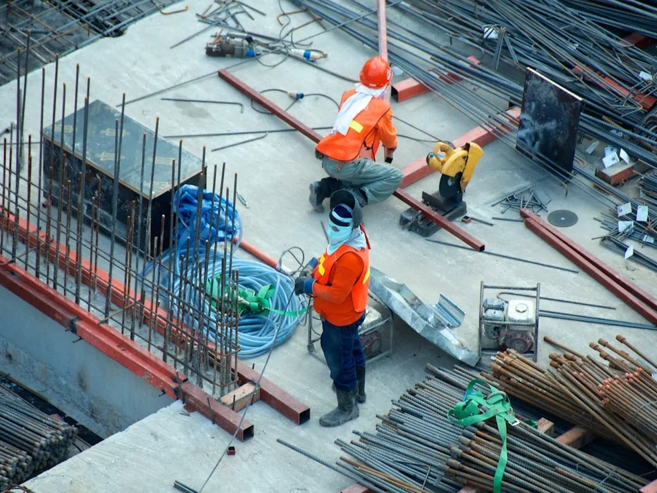 Construction Site UPVC Installation