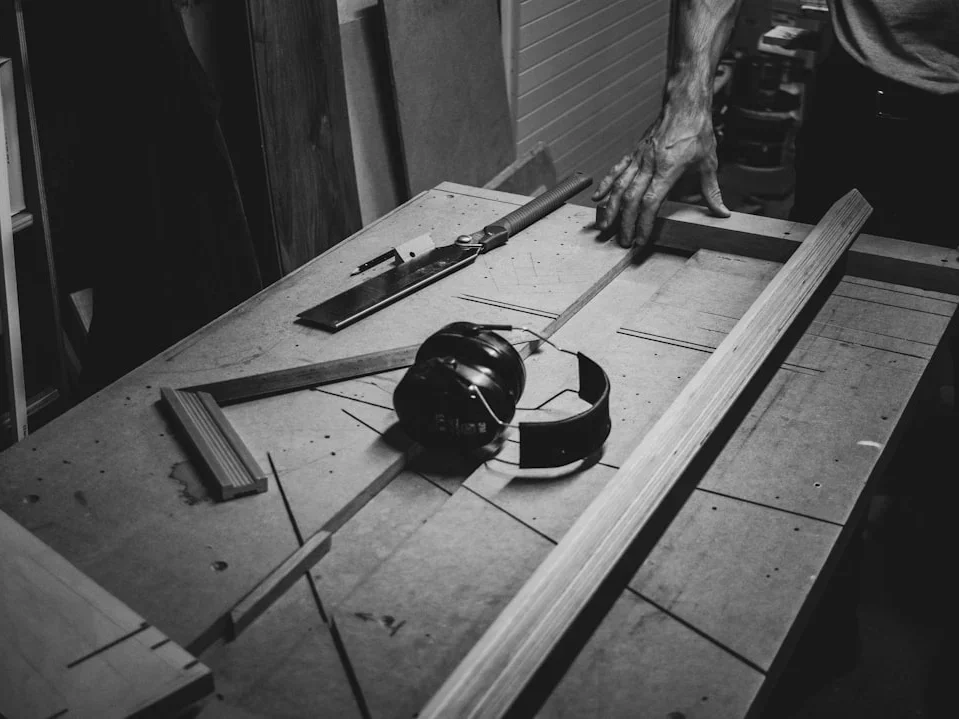 Construction Worker Measuring Tape