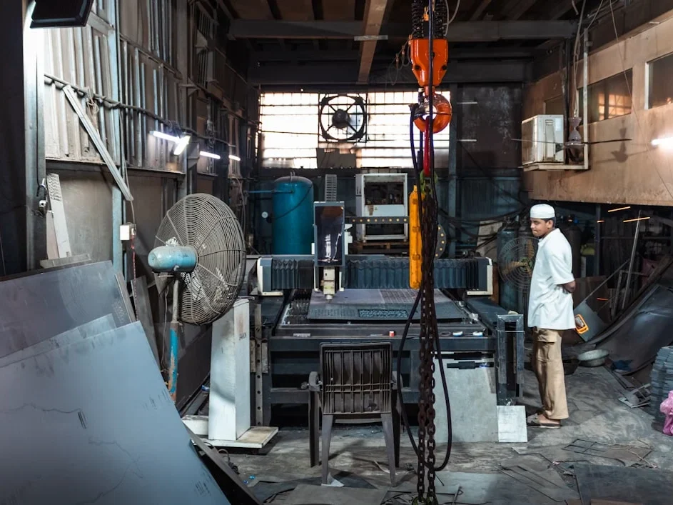 Factory Workshop Custom Fabrication Engineering Design