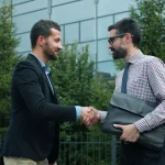 Happy Client Professional Handshake