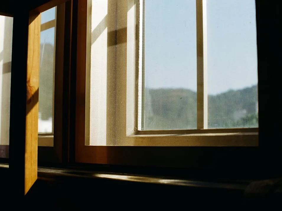 Minimalist Wood Window Modern Timber Frame