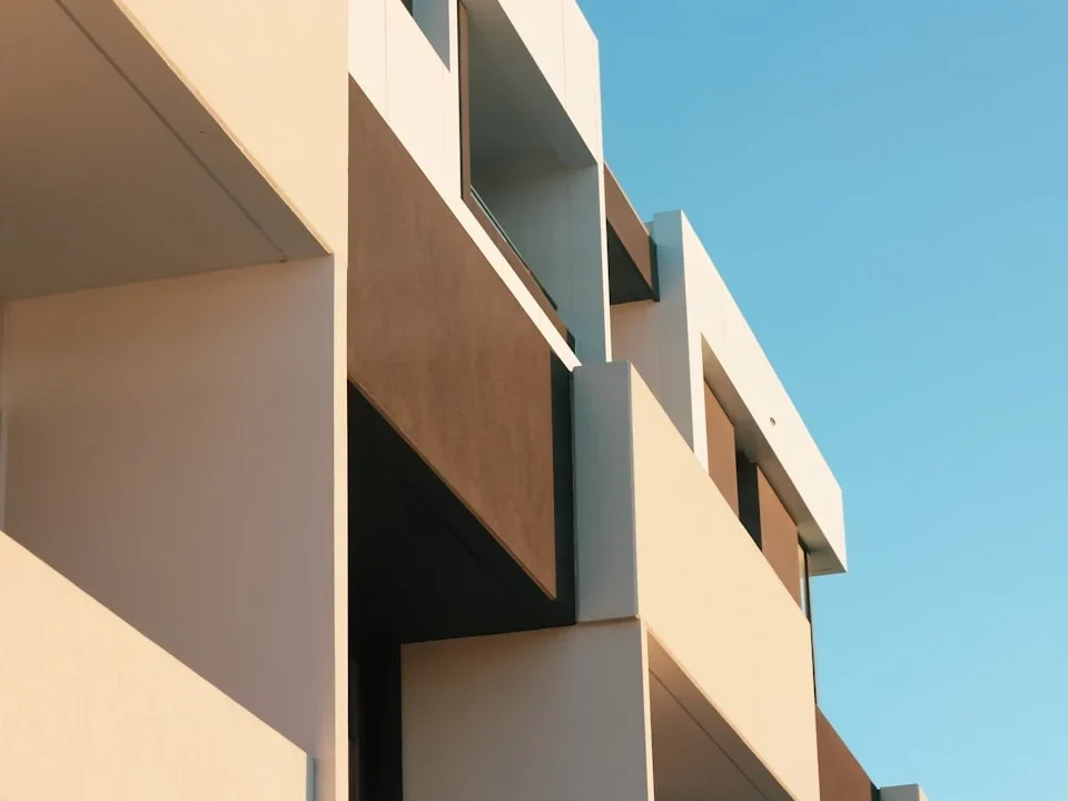 Modern Building Apartment Exterior Villa Construction