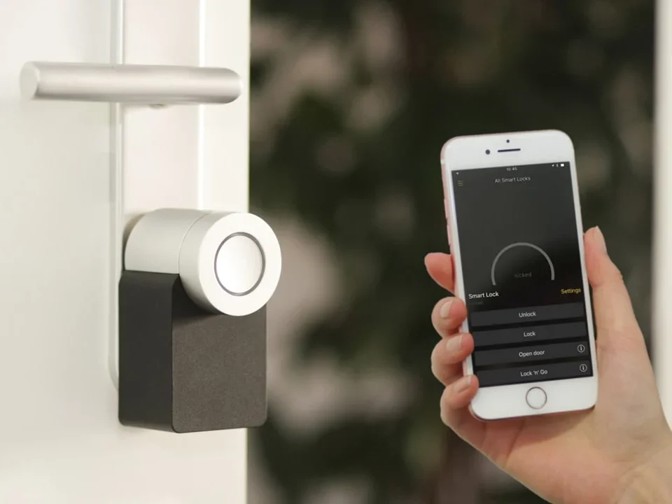 Modern Door Smart Home Security