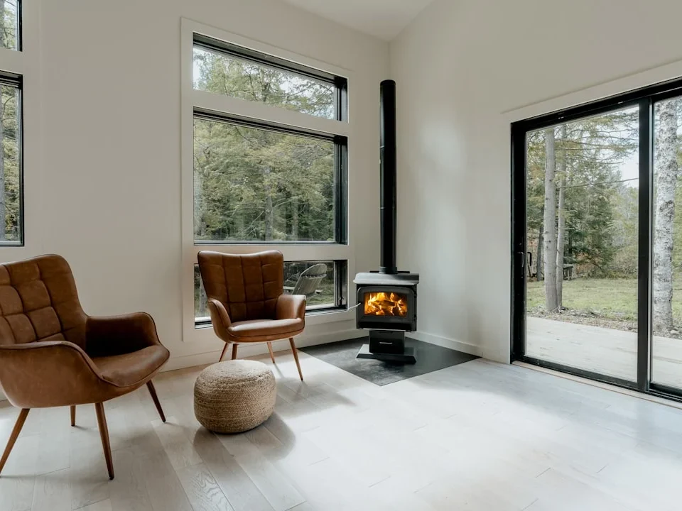 Modern House Window Installation