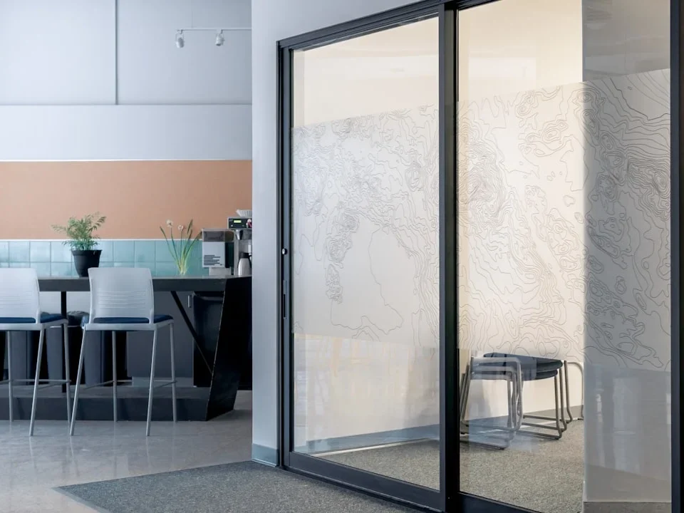 Sliding Door Casement Window Modern Entrance