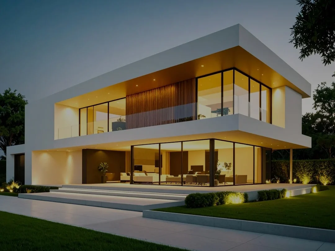 UPVC Profile Modern House