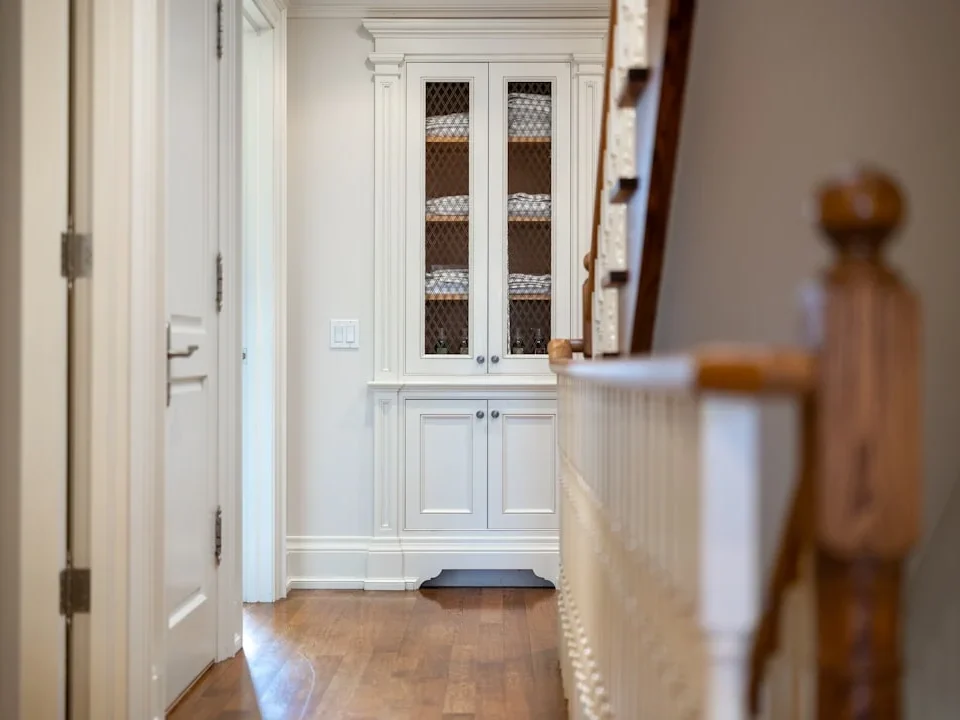 White UPVC Door Modern Home Entrance