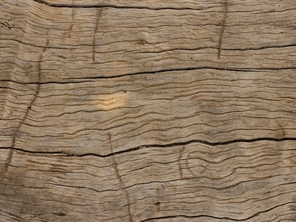 Wood Maintenance Cracked Wood