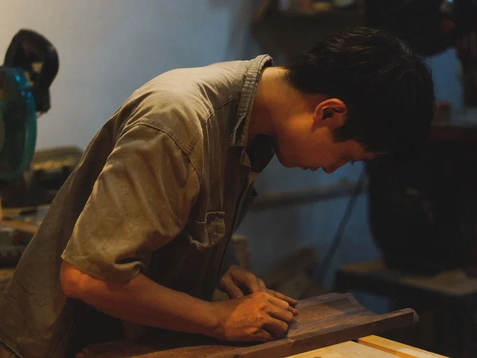 Wood Sanding Wood Painting