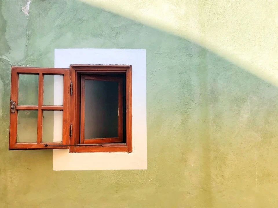 Wooden Window House Exterior