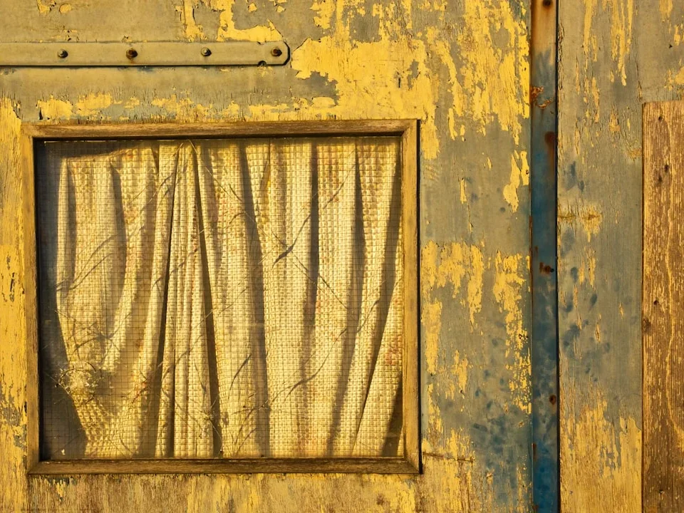 Yellowing Window Sun Damage